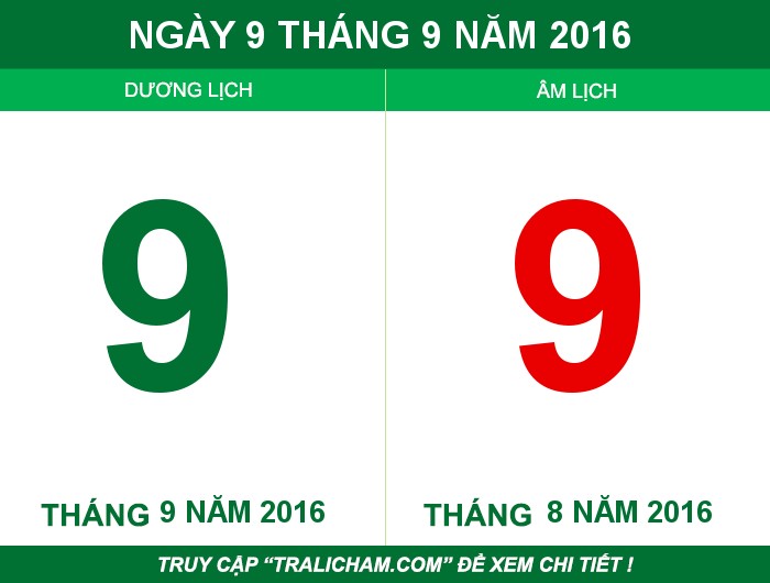 Ngày 9 tháng 9 năm 2016