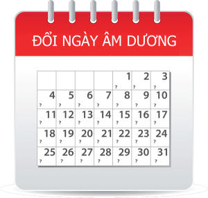 Đổi dương lịch sang âm lịch, đổi âm lịch sang dương lịch, đổi ngày âm dương, đổi lịch âm dương